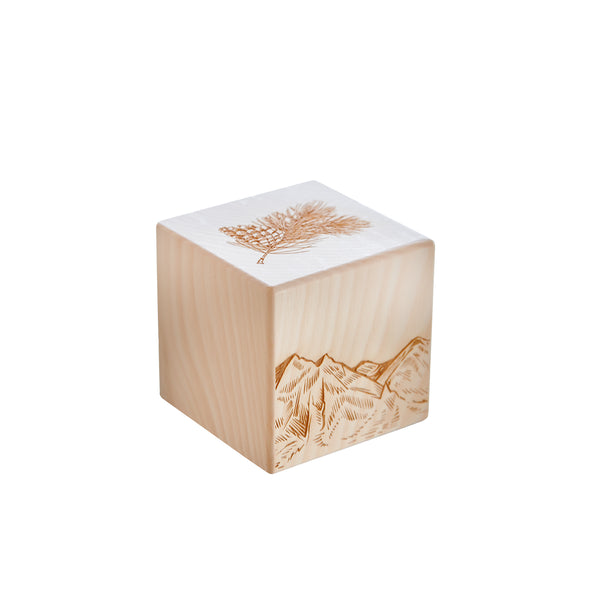 Duftwürfel aus Arvenholz