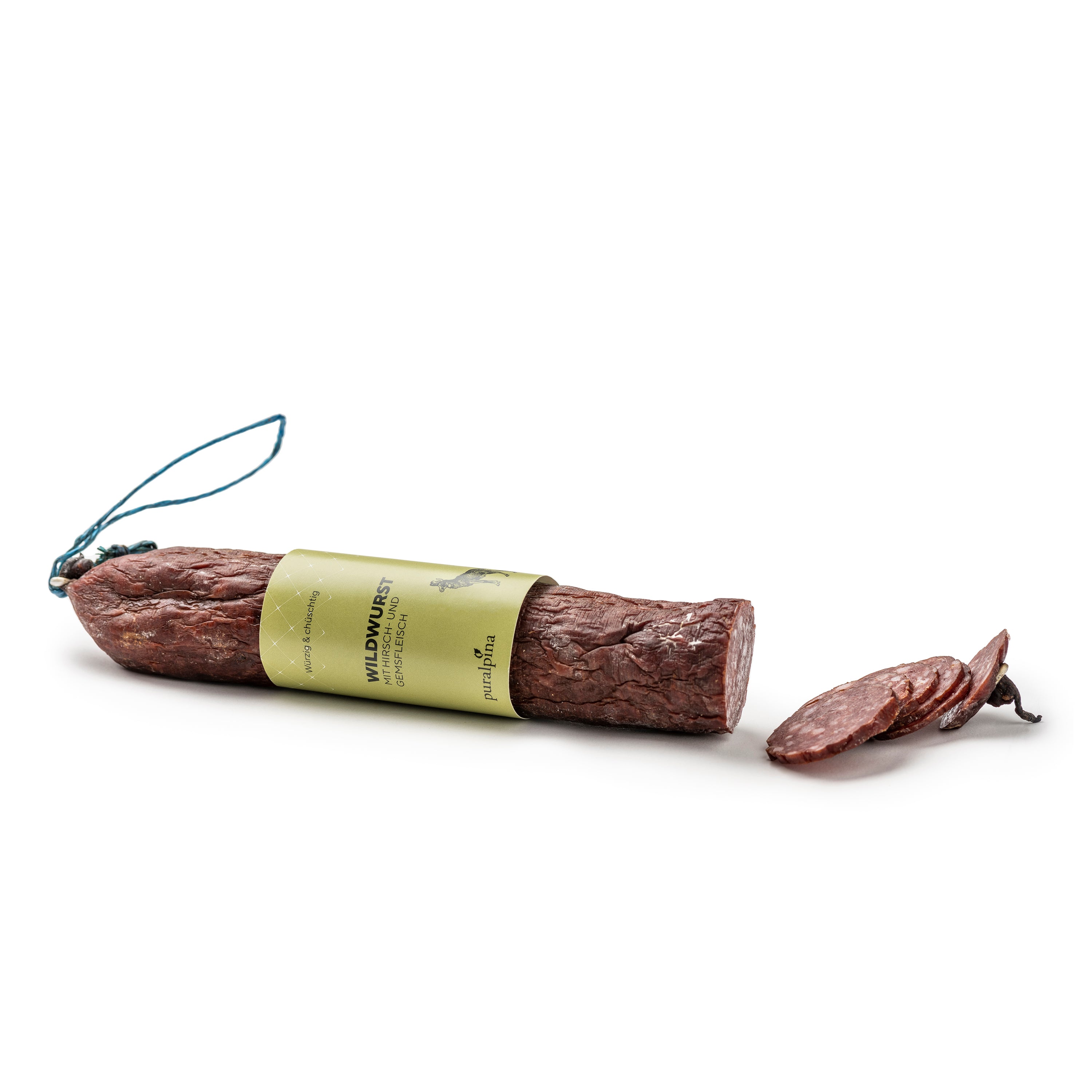 Wildwurst • würzig und chüschtig • online bestellen – puralpina Shop