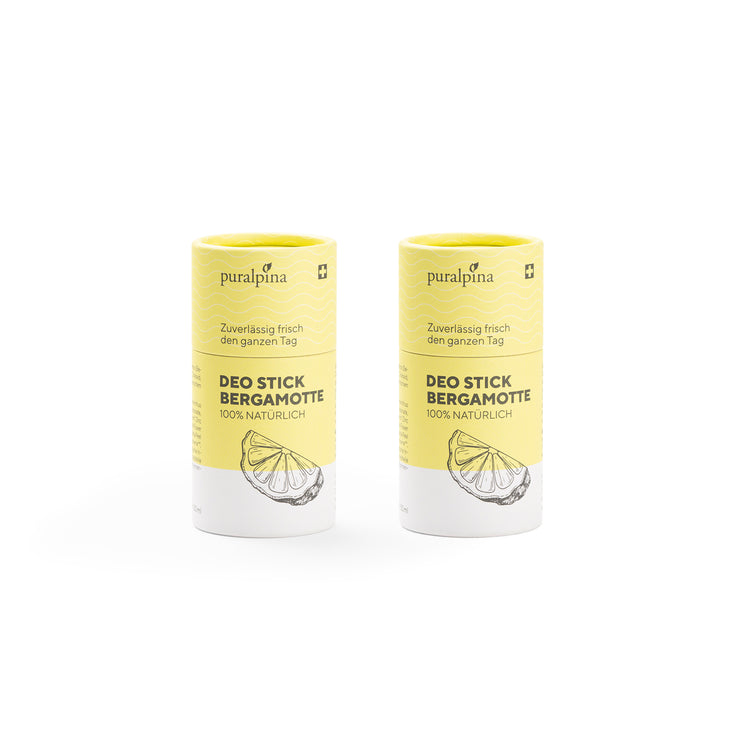 puralpina Deo Stick Bergamotte, 2 Stück, geschlossen