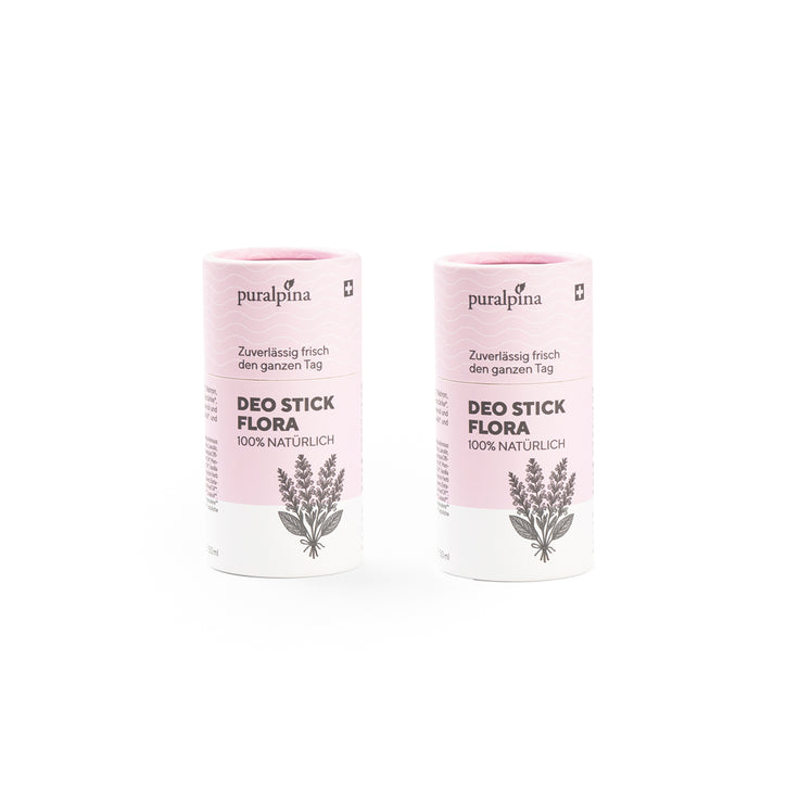 puralpina Deo Stick Flora, 2 Stück, geschlossen