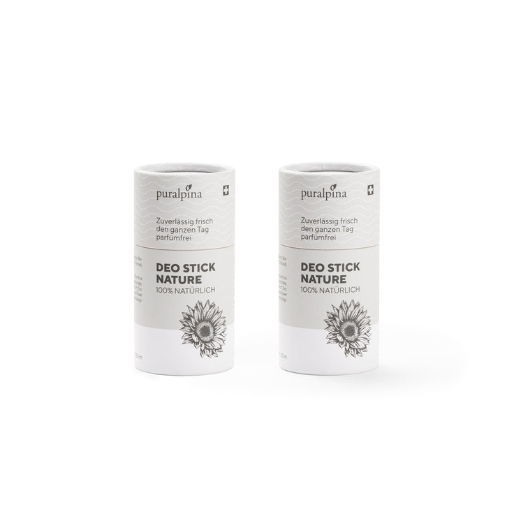 puralpina Deo Stick Nature, 2 Stück, geschlossen