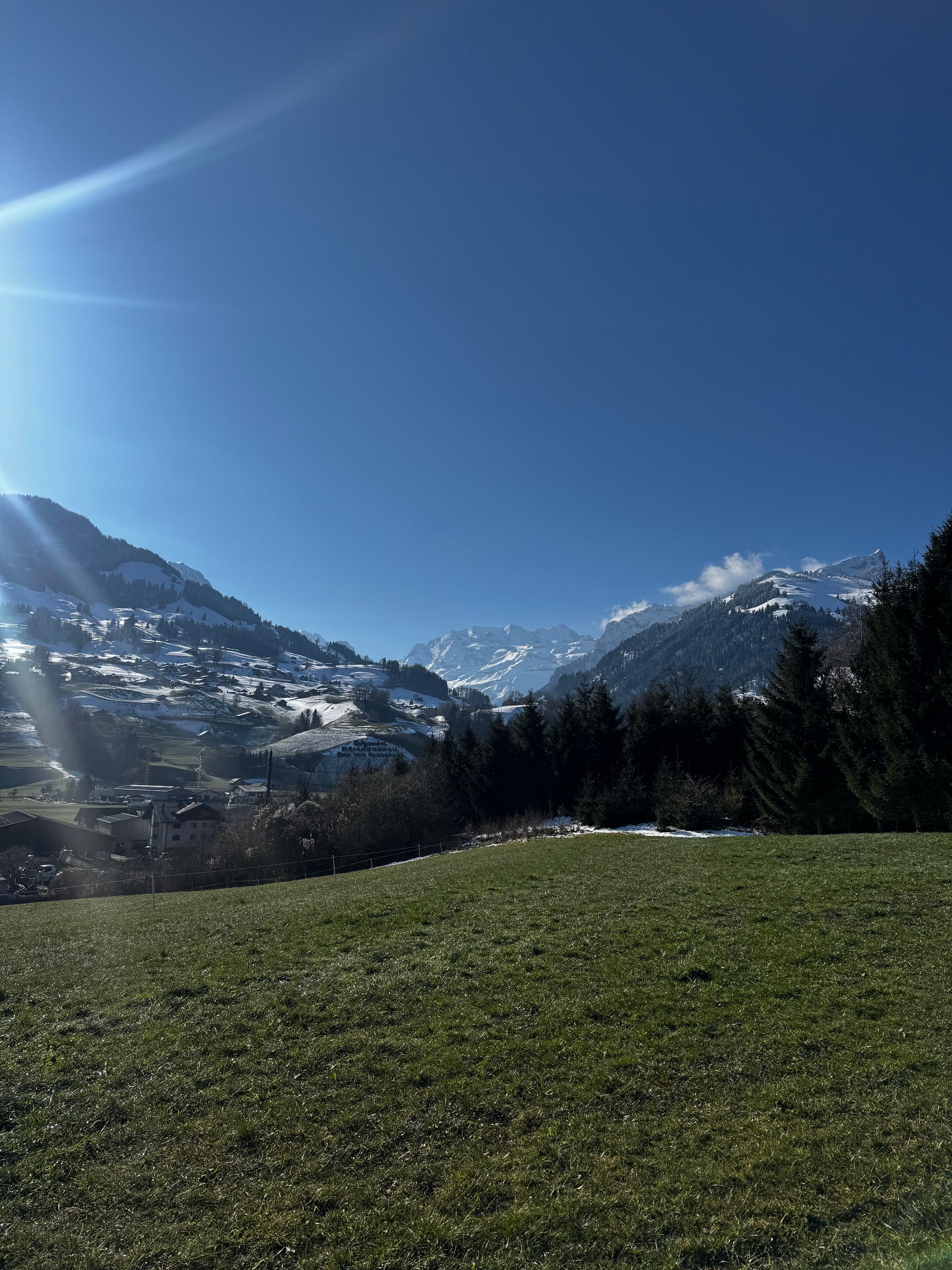 Landschaft in Frutigen
