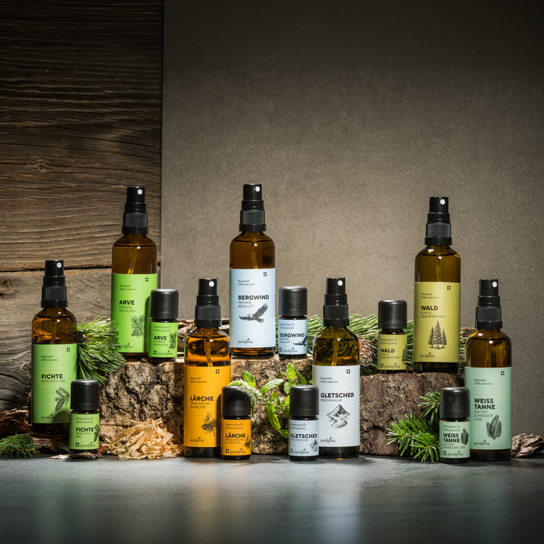 Gruppenbild Raumdüfte und ätherische Öle