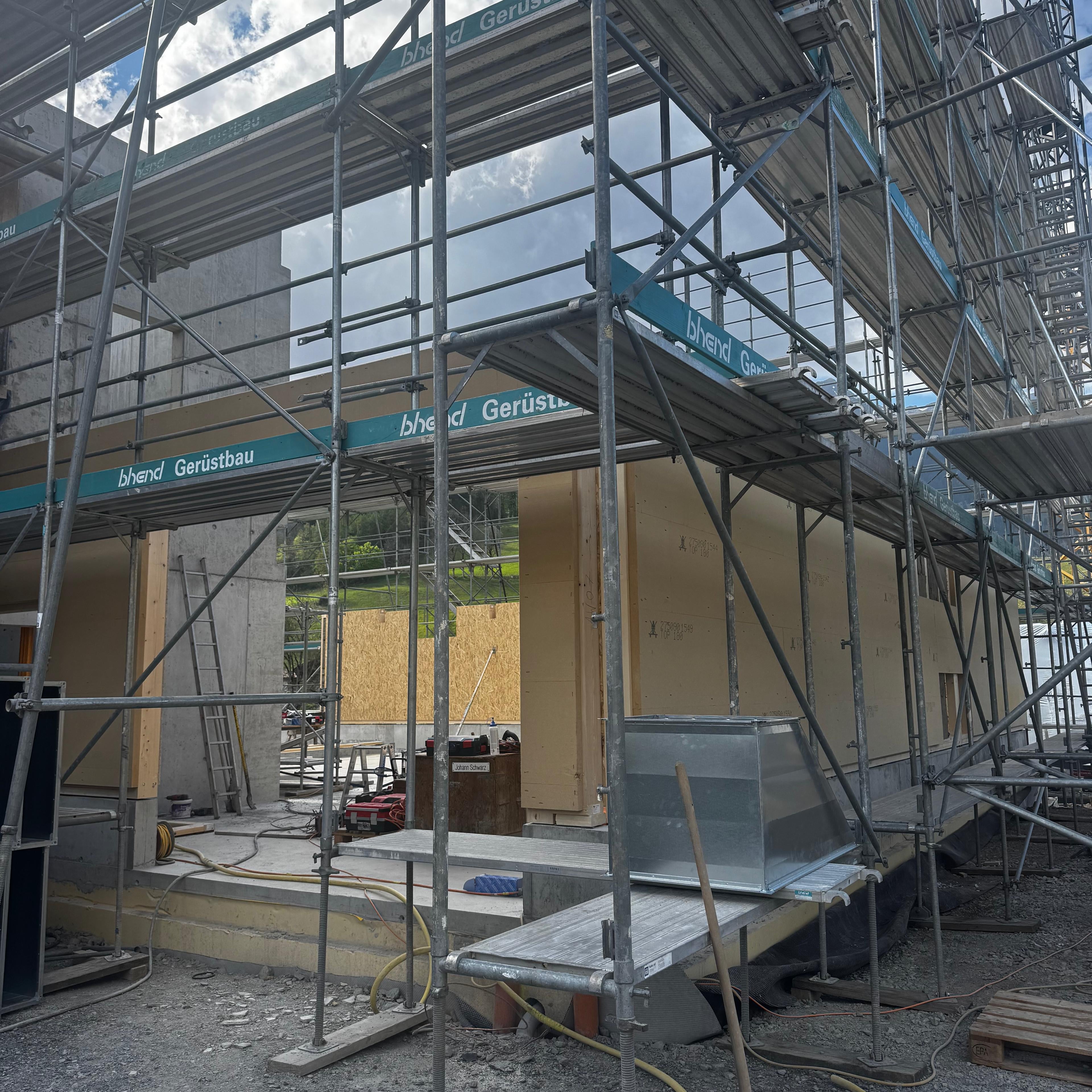 Baustelle Neubau
