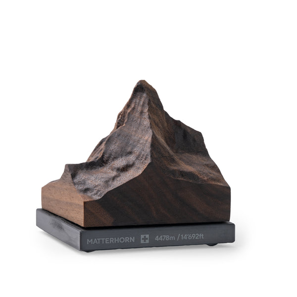 Relief suisse en bois du Cervin